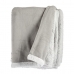 Manta Branco Cinzento claro 130 x 1 x 170 cm (6 Unidades)