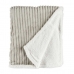 Manta Branco Cinzento 200 x 150 x 1,5 cm (6 Unidades)