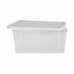 Sandėliavimo dėžutė su dangteliu Stefanplast Elegance Balta Plastmasinis 29 x 17 x 39 cm (6 vnt.)