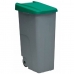 Szemetesvödör Denox 110 L Zöld Műanyag