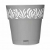 Self-watering flowerpot Stefanplast Gaia Grey Plastic 25 x 25 x 25 cm (6 Units)