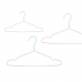 Komplet obešalnikov za oblačila Kovina Silikon 40 x 21 x 0,5 cm (24 kosov)