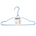 Set of Clothes Hangers Metal Silicone 40 x 21 x 0,5 cm (24 Units)