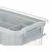 Multifunkční box Šedý Transparentní Plastické 5 L 29,5 x 14,5 x 19,2 cm (6 kusů)