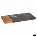 Разделочная доска Чёрный Мрамор древесина акации 15 x 1,3 x 30 cm (8 штук)