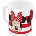 Henkelbecher Minnie Mouse Lucky aus Keramik Für Kinder (350 ml)