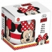 Henkelbecher Minnie Mouse Lucky aus Keramik Für Kinder (350 ml)