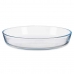 Ofenpfanne Durchsichtig Borosilikatglas 25,5 x 4,5 x 25,5 cm (6 Stück)