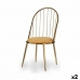 Cadeira Barras Dourado Mostarda 48 x 95,5 x 48 cm (2 Unidades)