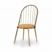 Chair Bars Golden Mustard 48 x 95,5 x 48 cm (2 Units)