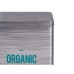 Dispensador de Cereais Organic Cinzento Folha de Flandres 12 x 24,7 x 17,6 cm (12 Unidades)