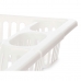 Odcejalnik za Umivalnik Bela Plastika 45,5 x 8 x 36,5 cm (12 kosov)