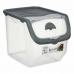 Stapelbare Organizer-Box Anthrazit Kunststoff 31 x 24 x 23,5 cm (6 Stück)