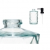 Dispensador de Jabón Diamante Cristal Transparente Plástico 410 ml (12 Unidades)