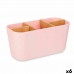 Hammasharjateline Pinkki Bambu polypropeeni 21 x 10 x 9 cm (6 osaa)