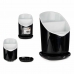 Cutlery Drainer Dinner suit White Black Plastic 12 x 19 x 12,5 cm (12 Units)