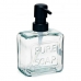 Dozator de Săpun Pure Soap 250 ml Geam Transparent Plastic (12 Unități)