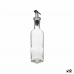 Cruet Gjennomsiktig Glass Stål 250 ml (12 enheter)