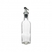 Cruet Gjennomsiktig Glass Stål 250 ml (12 enheter)