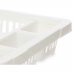 Escorredor de Louça Branco Plástico 42,5 x 7 x 29,5 cm (24 Unidades)