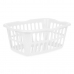 Basket White polypropylene 50 L 58 x 24 x 42 cm (12 Units)
