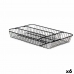 Cutlery Organiser Black Metal 26 x 4,7 x 35,5 cm (6 Units)