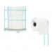 Držák na toaletní papír Modrý Kov Bambus 16,5 x 63,5 x 16,5 cm (4 kusů)