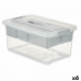 Κουτί Πολλαπλών Χρήσεων Γκρι Διαφανές Πλαστική ύλη 9 L 35,5 x 17 x 23,5 cm (x6)