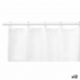 Záves do sprchy Bodky Biela Polyester 180 x 180 cm (12 kusov)