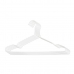 Apģērbu pakaramo komplekts Balts Metāls Silikona 39,5 x 20 x 0,5 cm (24 gb.)