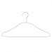 Komplet obešalnikov za oblačila Srebrna Kovina 39,5 x 20 x 0,5 cm (24 kosov)