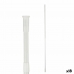 Výsuvná tyč Na sprchu Biela Aluminium 260 x 2,2 x 2,2 cm (18 kusov)