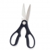 Scissors Black Silver Stainless steel 8,3 x 19,5 x 1,3 cm (12 Units)