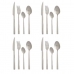 Cutlery Set Matt Silver Stainless steel (6 Units)