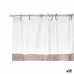 Zasłona prysznicowa Przezroczysty 180 x 180 cm Beżowy Plastikowy PEVA (12 Sztuk)