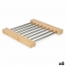 Stalo kilimėlis Sidabras Metalinis Bambukas 36,4 x 2,2 x 21,3 cm (6 vnt.)