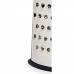 Grater Black Silver Stainless steel TPR 9 x 15,5 x 4,2 cm (12 Units)