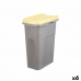 Coș de gunoi pentru hârtie Stefanplast Galben Gri Plastic 25 L (6 Unități)