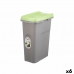 Koš na odpadky Stefanplast Zelená Šedý Plastické 25 L (6 kusů)