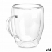 Taza Mug Transparente Vidrio de Borosilicato 343 ml (24 Unidades)