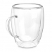 Mug Transparent Borosilicate Glass 343 ml (24 Units)