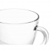 Cup Transparent Glass 280 ml (24 Units)