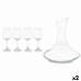 Set mit Krug und Gläsern 420 ml 1,8 L (2 Stück)