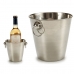 Ice Bucket Silver Stainless steel 1 L 12 x 12 x 12 cm (24 Units)