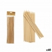 Σετ Σκευών για Σουβλάκια για Μπάρμπεκιου Bamboo 0,3 x 30 x 0,3 cm (48 Μονάδες)