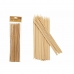 Σετ Σκευών για Σουβλάκια για Μπάρμπεκιου Bamboo 0,3 x 30 x 0,3 cm (48 Μονάδες)