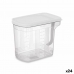 Organizator frigider Gri Transparent Plastic 2,5 L 20,5 x 17 x 13 cm (24 Unități)