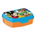 Sumuštinių dėžutė Mickey Mouse Happy smiles Plastmasinis Raudona Mėlyna (17 x 5.6 x 13.3 cm)