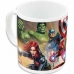 Cană tip Halbă The Avengers Infinity Alb Ceramică Roșu (350 ml)