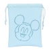 Madkasse med tilbehør Mickey Mouse Clubhouse 20 x 25 cm sæk (sack) Lyseblå
